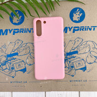 Чохол силіконовий для Samsung S21 рожевий (7440) - фото 1 Чохол силіконовий для Samsung S21 рожевий (7440) - фото 1 - Чохли для УФ друку