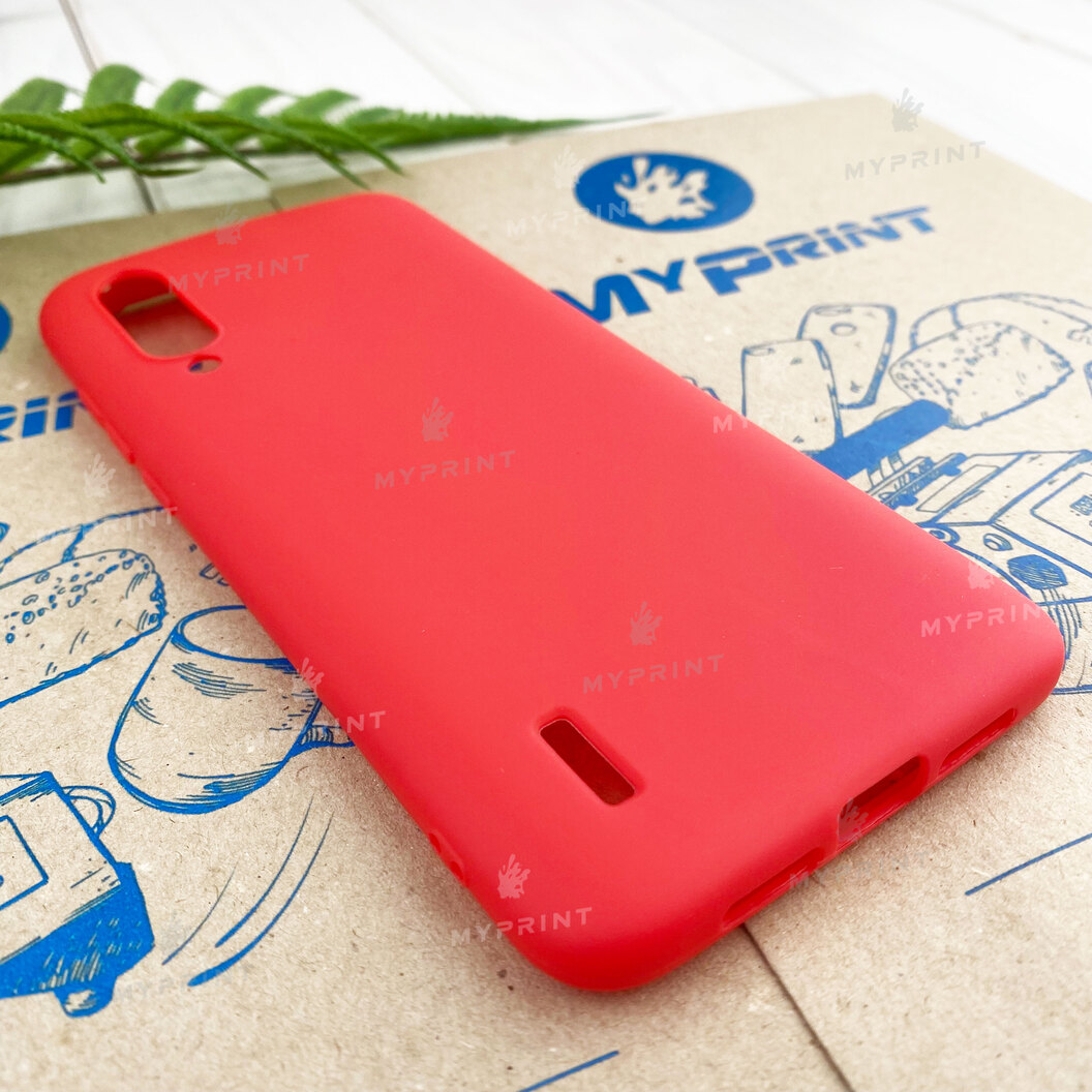 Silicone cover for Xiaomi MI9 Lite / MI CC9 red (7456) - фото 2 Silicone cover for Xiaomi MI9 Lite / MI CC9 red (7456) - фото 2 - Covers for UV printing