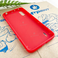 Silicone cover for Xiaomi MI9 Lite / MI CC9 red (7456) - фото 3 Silicone cover for Xiaomi MI9 Lite / MI CC9 red (7456) - фото 3 - Covers for UV printing