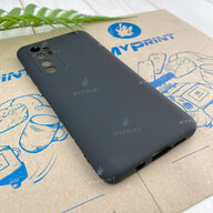 Чохол силіконовий для Xiaomi Mi Note 10 Lite чорний (7432) - фото 2 - Чохли для УФ друку