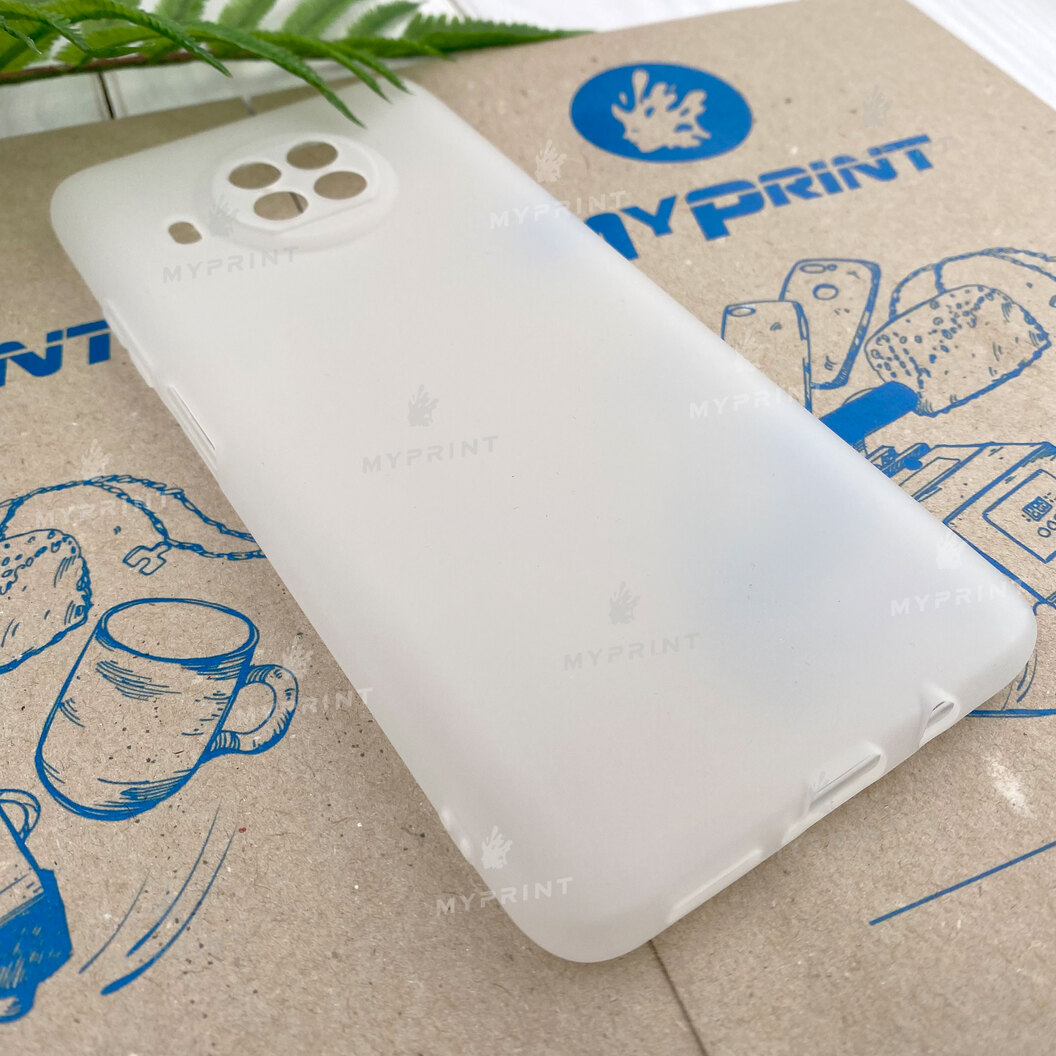 Silicone cover for Xiaomi MI 10T Lite white (7427) - фото 2 Silicone cover for Xiaomi MI 10T Lite white (7427) - фото 2 - Covers for UV printing
