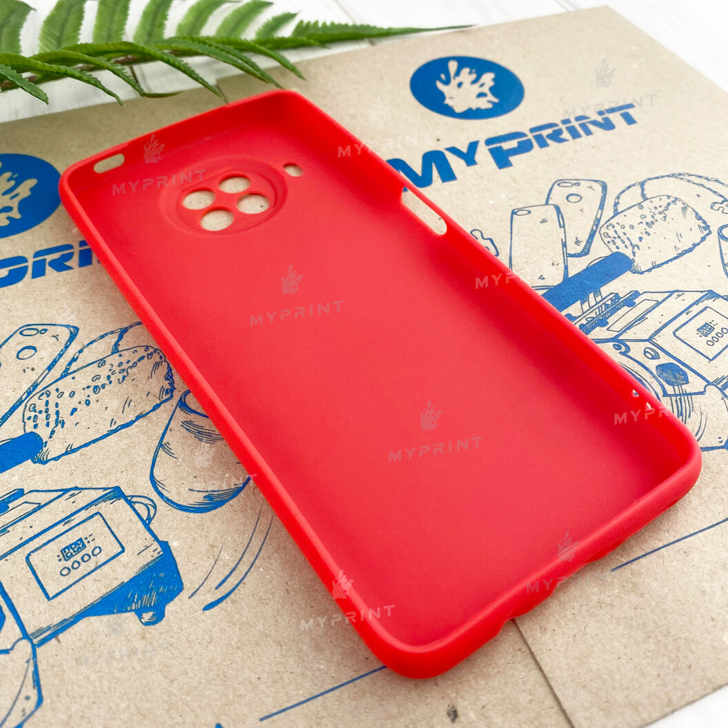 Чохол силіконовий для Xiaomi MI 10T Lite червоний (7428) - фото 3 - Чохли для УФ друку