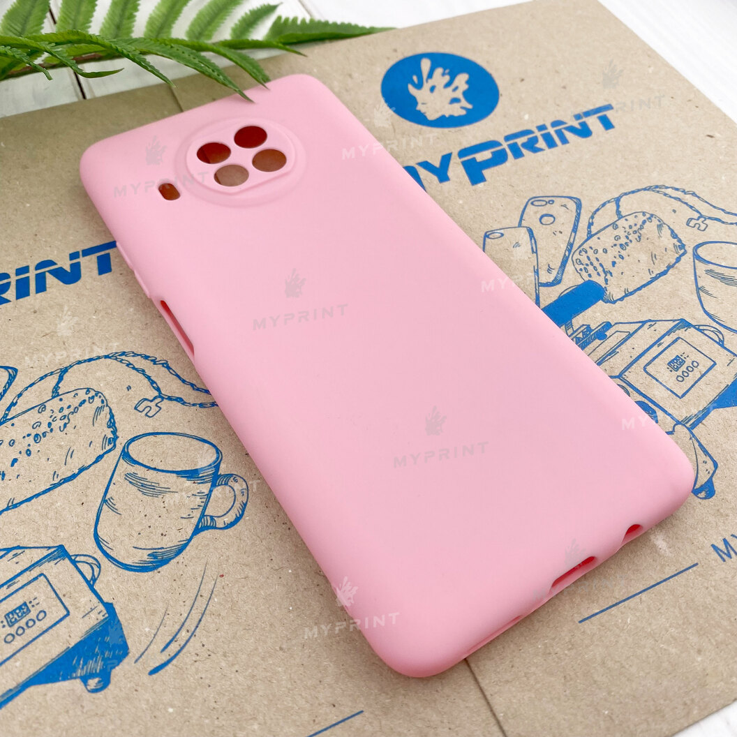 Чохол силіконовий для Xiaomi MI 10T Lite рожевий (7429) - фото 2 - Чохли для УФ друку