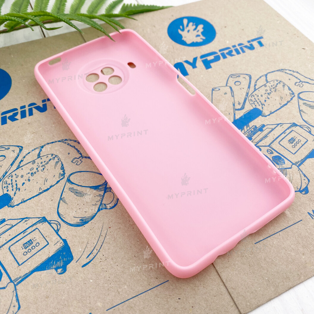 Чохол силіконовий для Xiaomi MI 10T Lite рожевий (7429) - фото 3 - Чохли для УФ друку