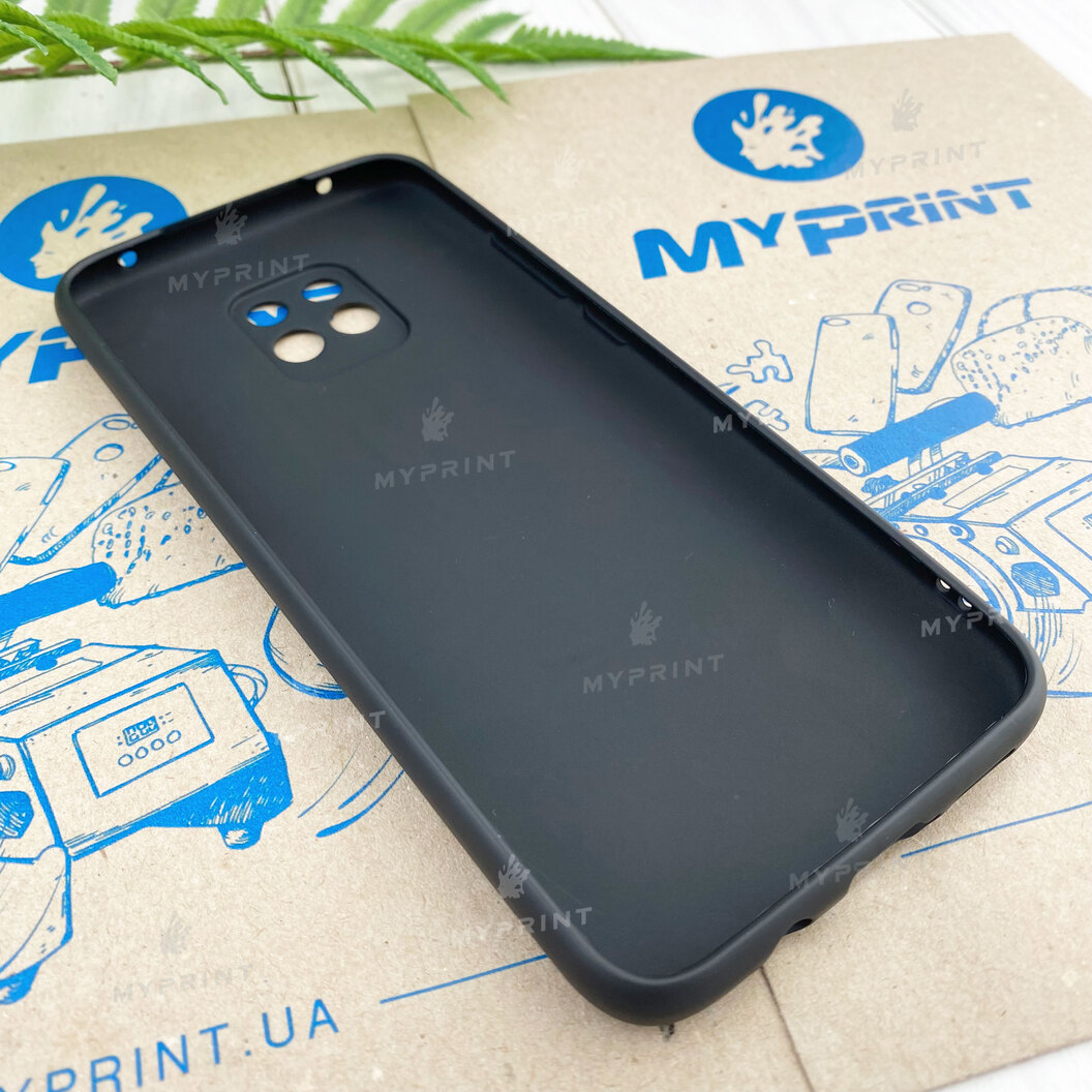 Чохол силіконовий для Xiaomi Redmi 10X 5G чорний (7509) - фото 3 Чохол силіконовий для Xiaomi Redmi 10X 5G чорний (7509) - фото 3 - Чохли для УФ друку