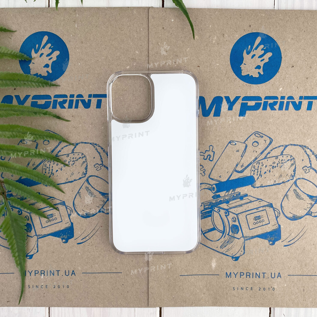 Чохол для сублімації 2D пластиковий (PC) для iPhone 12 Mini (5.4) прозорий (7308) - фото 1 Чохол для сублімації 2D пластиковий (PC) для iPhone 12 Mini (5.4) прозорий (7308) - фото 1 - Заготовки для сублімації