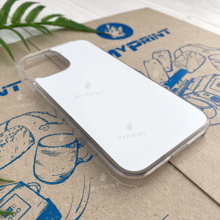 Чохол для сублімації 2D пластиковий (PC) для iPhone 12 Mini (5.4) прозорий (7308) 