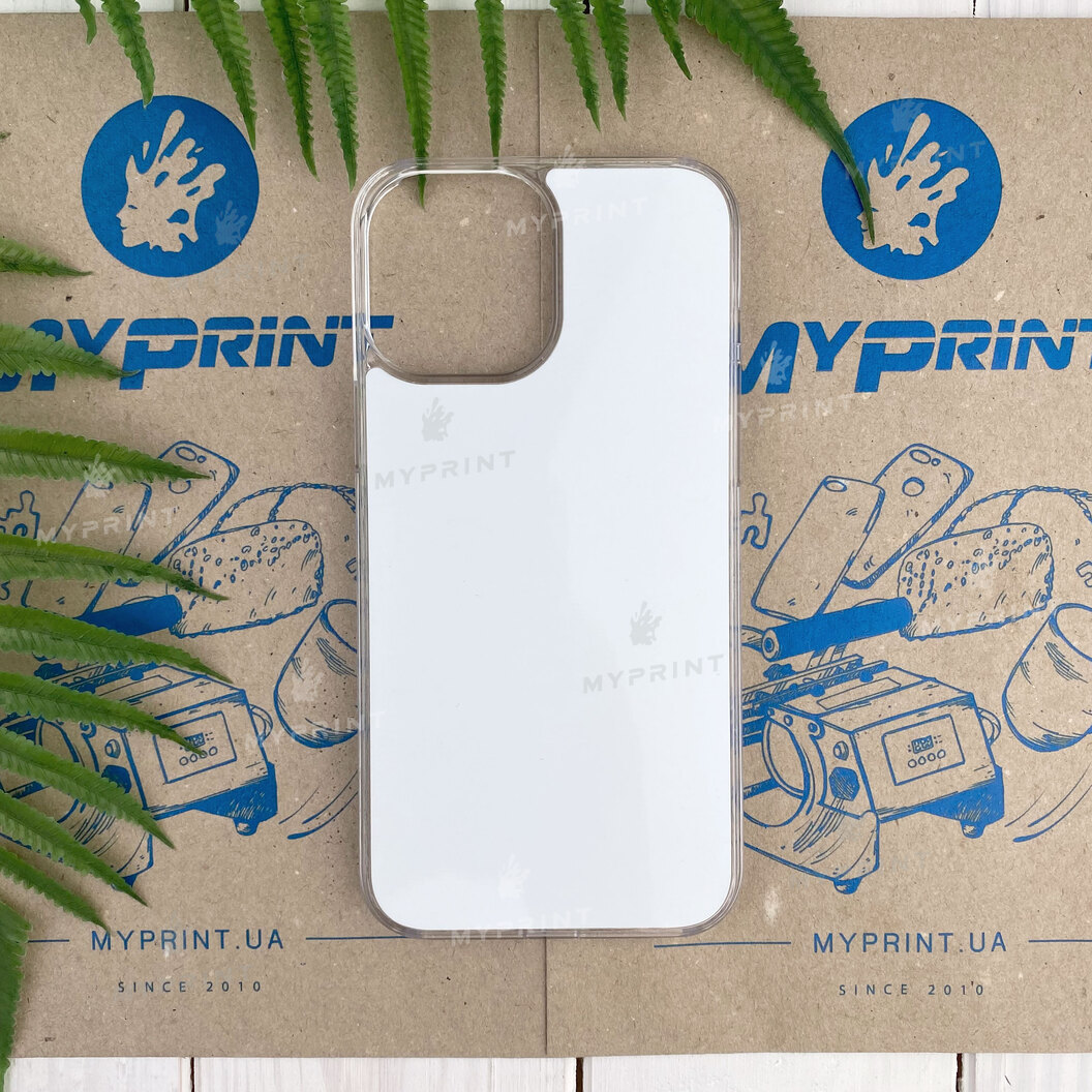 Чохол для сублімації 2D пластиковий (PC) для iPhone 12 Pro Max (6.7) прозорий (7310) - фото 1 Чохол для сублімації 2D пластиковий (PC) для iPhone 12 Pro Max (6.7) прозорий (7310) - фото 1 - Заготовки для сублімації