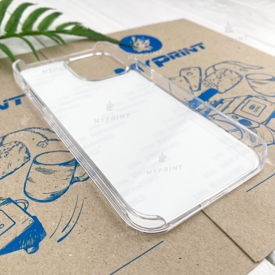 Чохол для сублімації 2D пластиковий (PC) для iPhone 12 Pro Max (6.7) прозорий (7310) - фото 3 Чохол для сублімації 2D пластиковий (PC) для iPhone 12 Pro Max (6.7) прозорий (7310) - фото 3 - Заготовки для сублімації