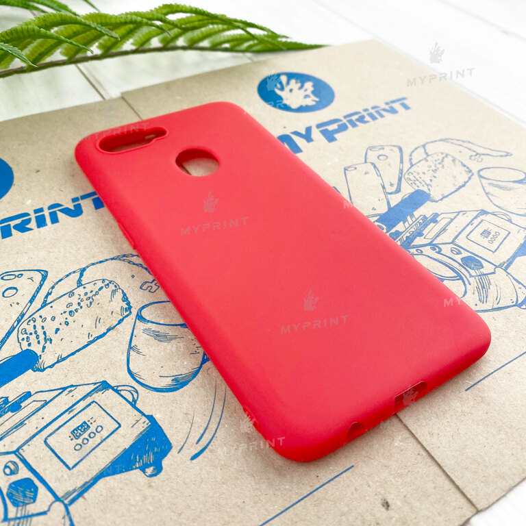 Чохол силіконовий для Oppo A5s/A12 червоний (7808) 