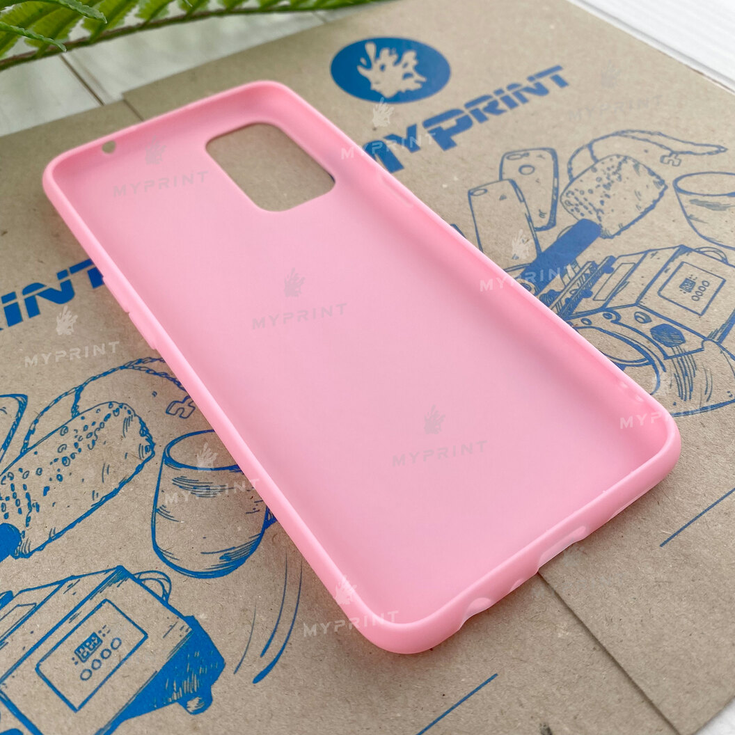 Чохол силіконовий для Oppo Reno 5 4G рожевий (7801) - фото 3 - Чохли для УФ друку