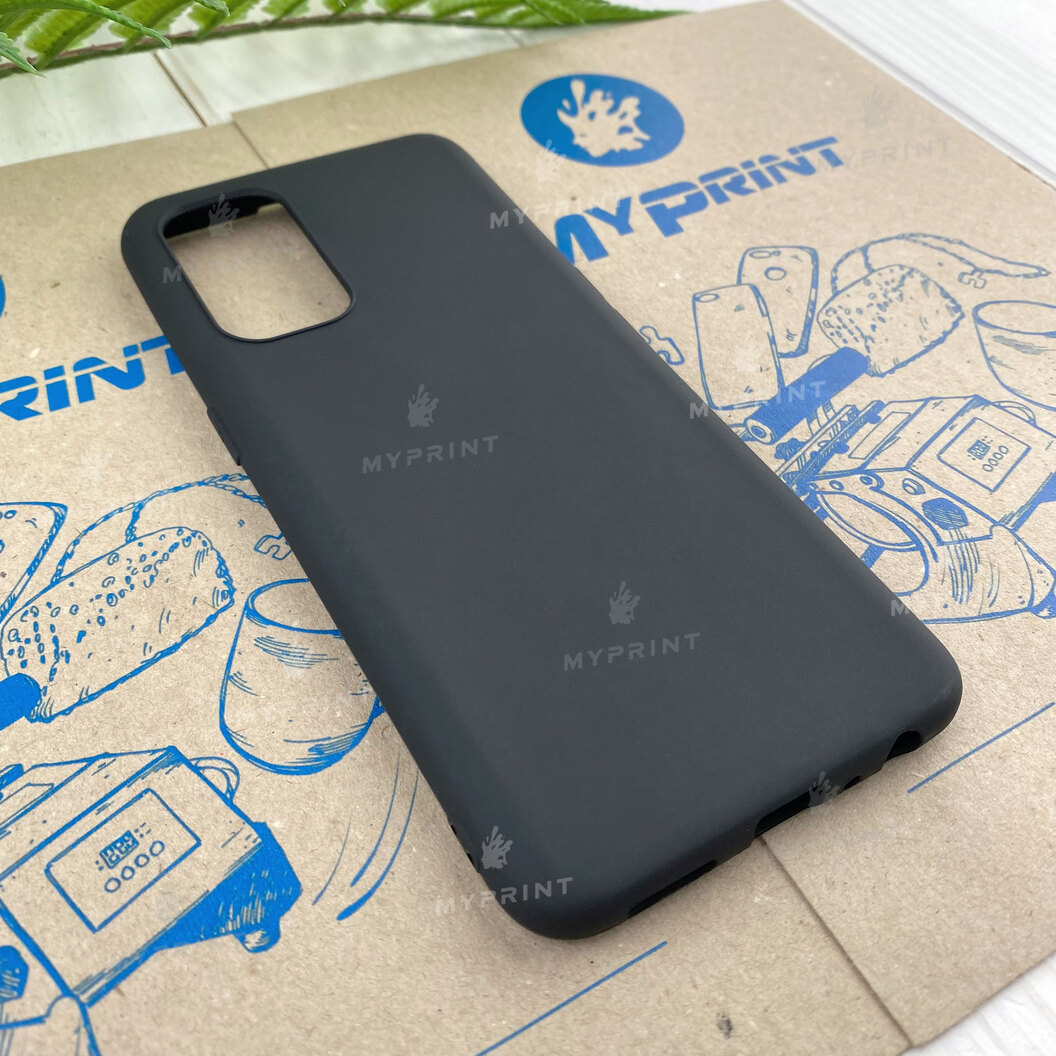 Чехол силиконовый для Oppo Reno 5 4G черный (7802) - фото 2 Чехол силиконовый для Oppo Reno 5 4G черный (7802) - фото 2 - Чехлы для УФ печати