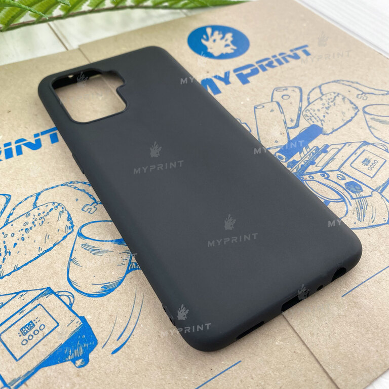 Чохол силіконовий для Oppo Reno 5 Lite чорний (7797) 