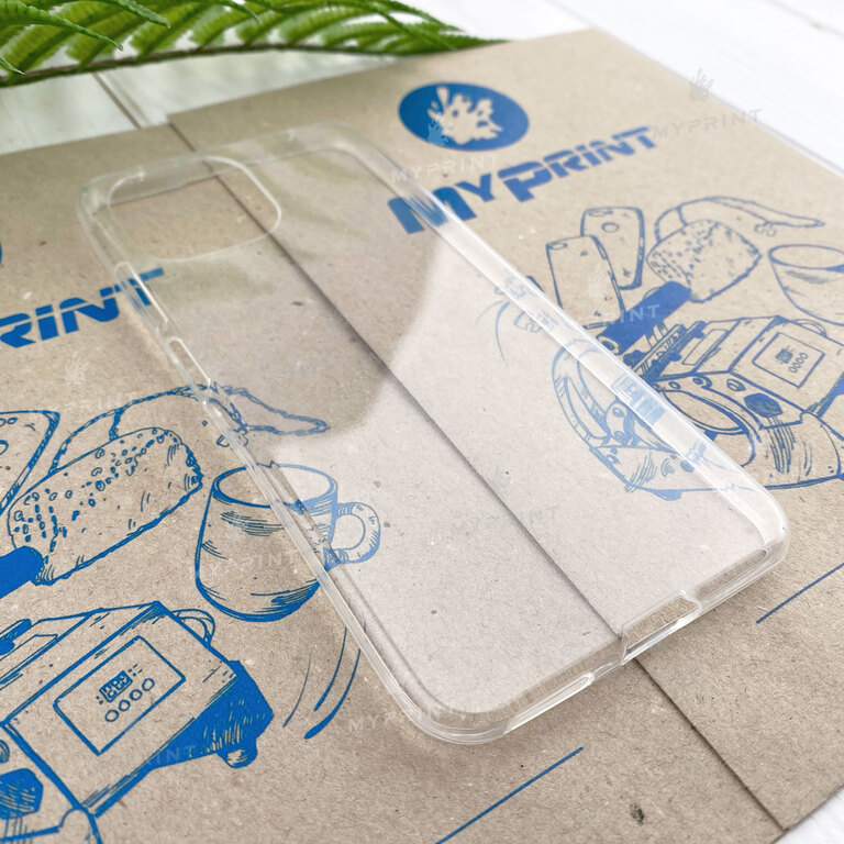 The silicone cover for Xiaomi MI 11 Lite is transparent (7784) 