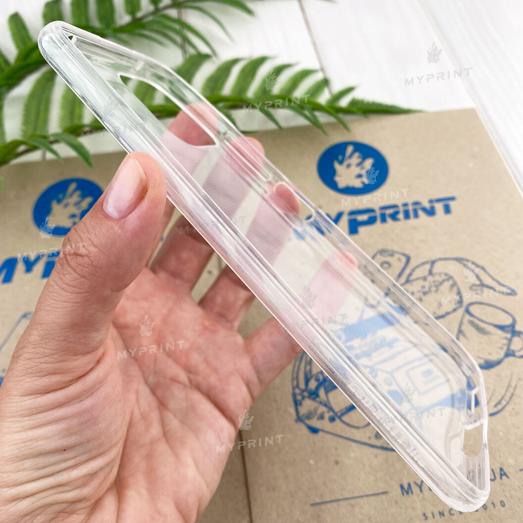 Чохол силіконовий для Xiaomi MI 11 Lite прозорий (7784) - фото 3 - Чохли для УФ друку