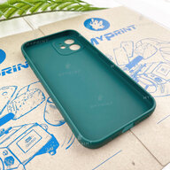 Чохол силіконовий для iPhone 12 / 12 Pro зелений (7818) - фото 3 - Чохли для УФ друку