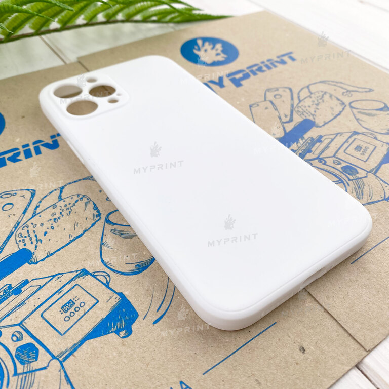 Чохол силіконовий для iPhone 12 Pro Max білий (7819) 