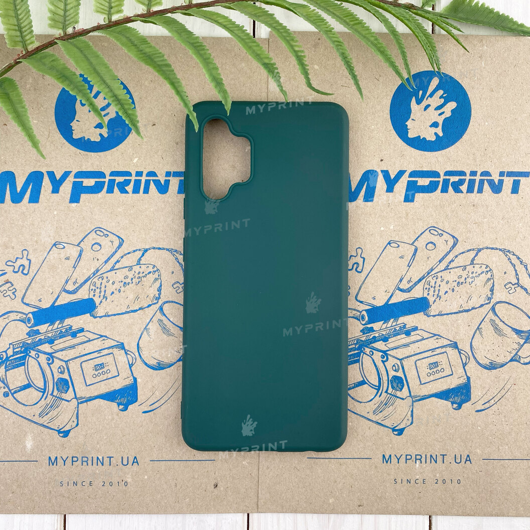 Чохол силіконовий для Samsung A32 4G зелений (7810) - фото 1 - Чохли для УФ друку