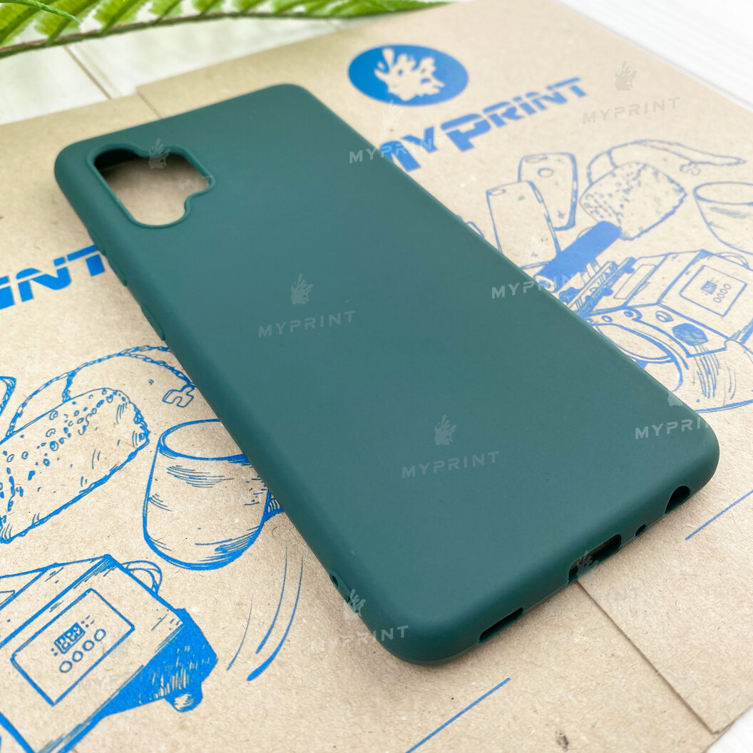 Чохол силіконовий для Samsung A32 4G зелений (7810) - фото 2 - Чохли для УФ друку
