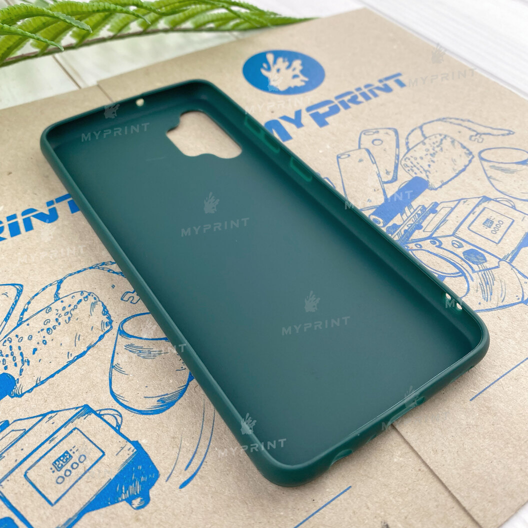 Чохол силіконовий для Samsung A32 4G зелений (7810) - фото 3 - Чохли для УФ друку