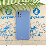 Чохол силіконовий для Samsung A51 сіро-блакитний (7812) - фото 1 Чохол силіконовий для Samsung A51 сіро-блакитний (7812) - фото 1 - Чохли для УФ друку