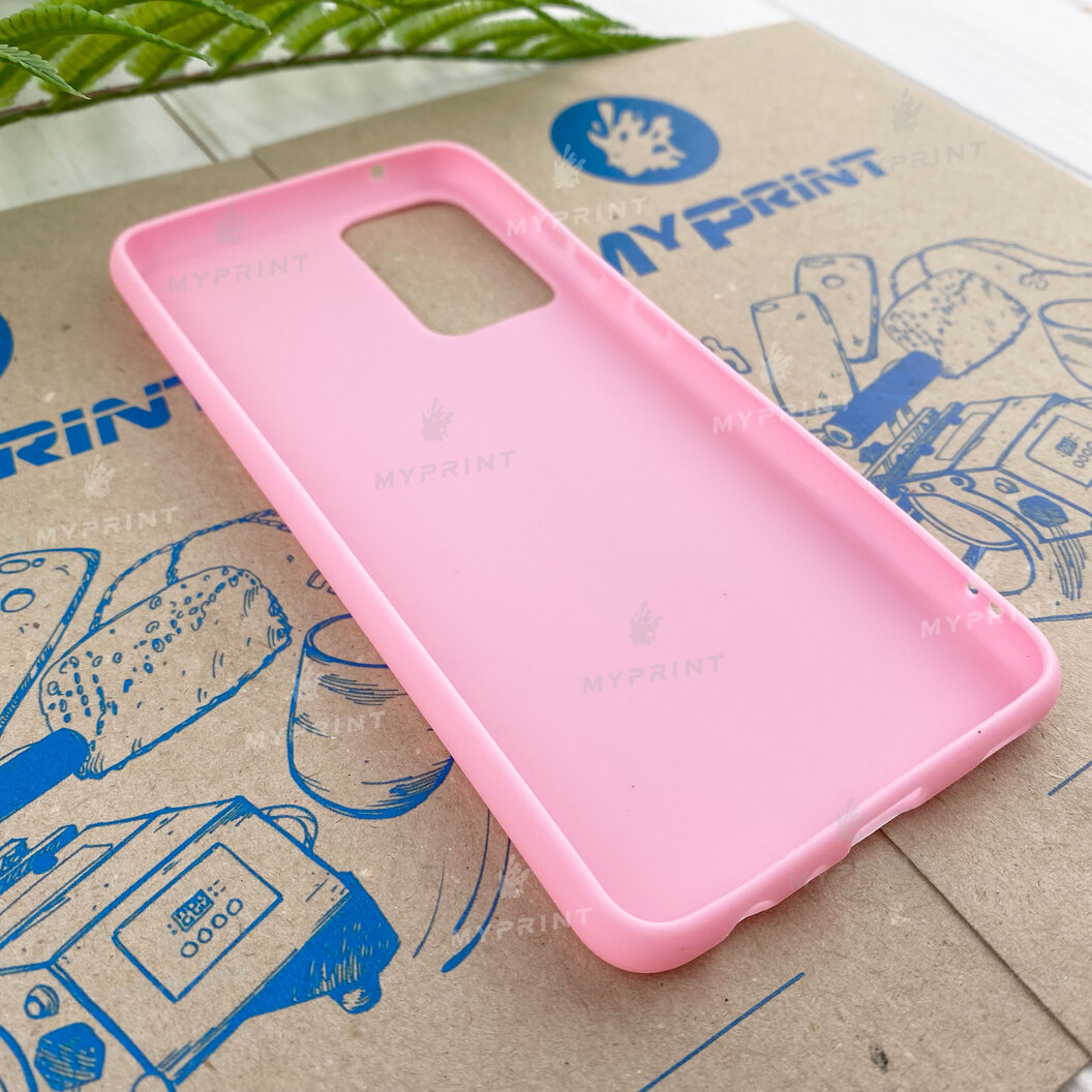 Чохол силіконовий для Samsung A52 4G / 5G рожевий (7787) - фото 3 Чохол силіконовий для Samsung A52 4G / 5G рожевий (7787) - фото 3 - Чохли для УФ друку