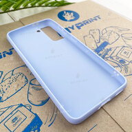 Чохол силіконовий для Samsung S21 блакитний (7813) - фото 3 - Чохли для УФ друку