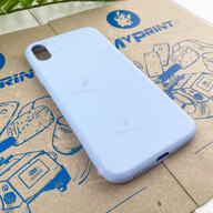 Чохол силіконовий для iPhone XR блакитний (7817) - фото 2 - Чохли для УФ друку