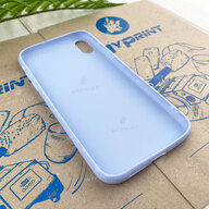 Чохол силіконовий для iPhone XR блакитний (7817) - фото 3 - Чохли для УФ друку