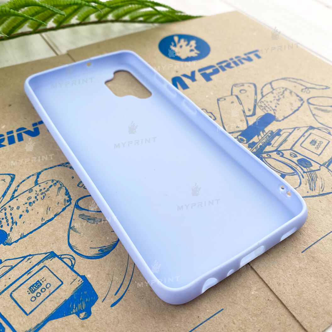 Чохол силіконовий для Samsung A32 4G блакитний (7809) - фото 3 Чохол силіконовий для Samsung A32 4G блакитний (7809) - фото 3 - Чохли для УФ друку