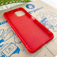 Чохол силіконовий для Xiaomi MI 11 Lite червоний (7790) - фото 3 Чохол силіконовий для Xiaomi MI 11 Lite червоний (7790) - фото 3 - Чохли для УФ друку