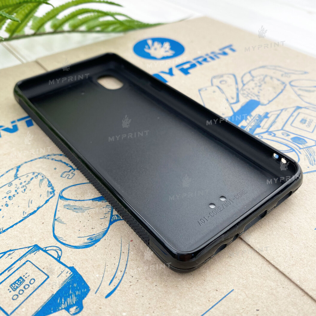Чохол для сублімації 2D силіконовий (TPU) для Samsung A01 Core / M01 Core чорний (7330) - фото 3 Чохол для сублімації 2D силіконовий (TPU) для Samsung A01 Core / M01 Core чорний (7330) - фото 3 - Заготовки для сублімації