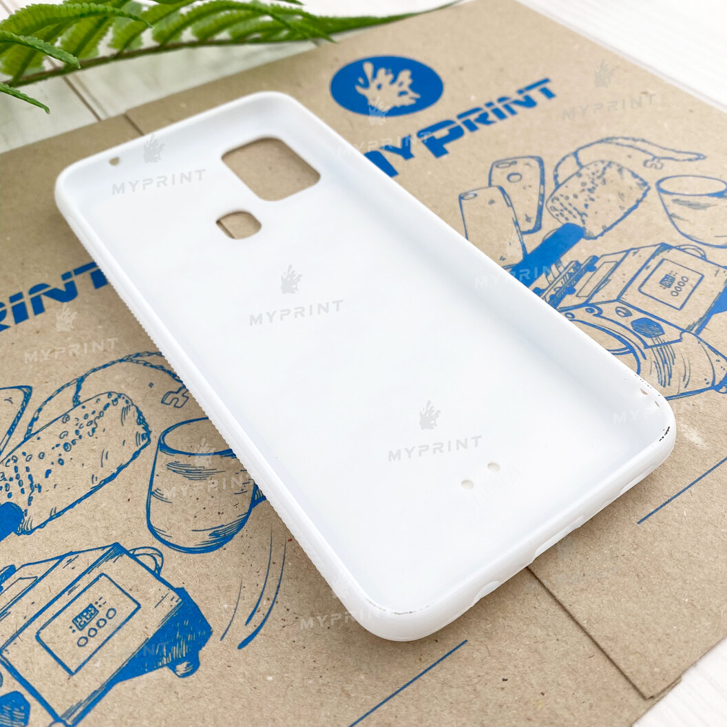 Чехол для сублимации 2D силиконовый (TPU) для Samsung M31 белый (7333) - фото 3 Чехол для сублимации 2D силиконовый (TPU) для Samsung M31 белый (7333) - фото 3 - Заготовки для сублимации