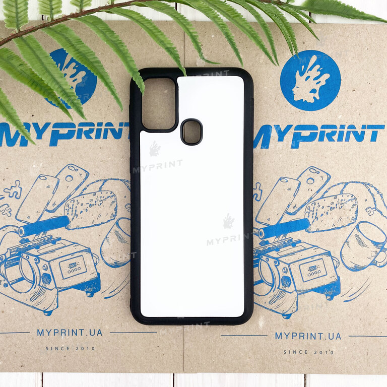 Cover for sublimation 2D silicone (TPU) for Samsung M31 black (7335)  Cover for sublimation 2D silicone (TPU) for Samsung M31 black (7335)