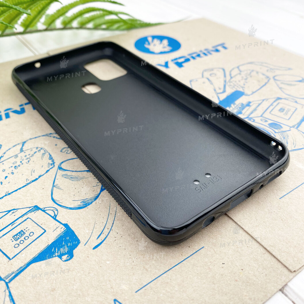 Cover for sublimation 2D silicone (TPU) for Samsung M31 black (7335) - фото 3 Cover for sublimation 2D silicone (TPU) for Samsung M31 black (7335) - фото 3 - Blanks for sublimation