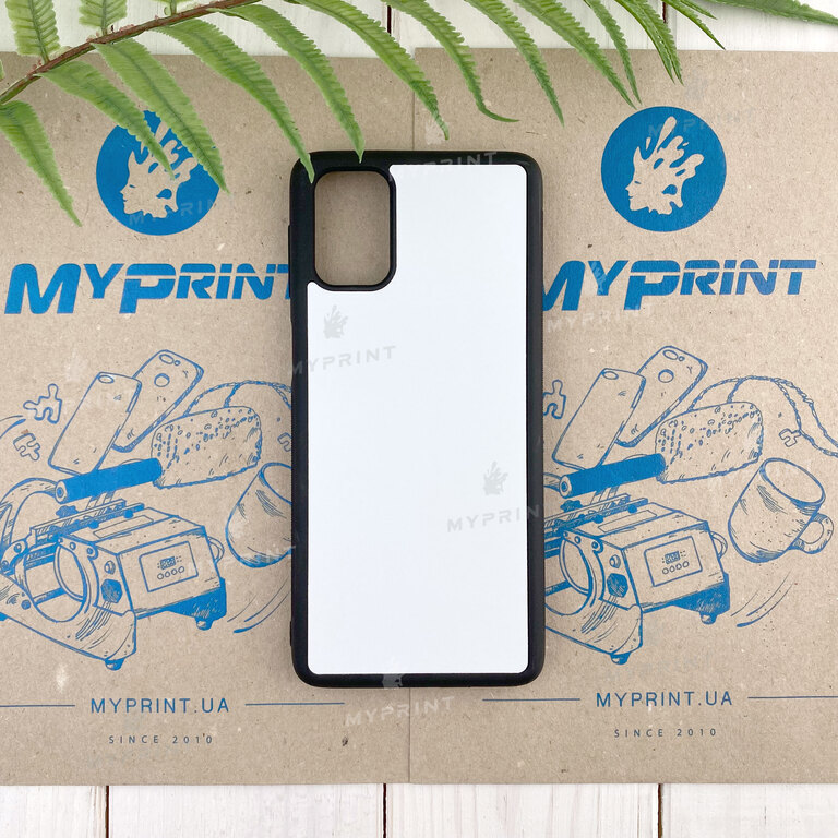 Чохол для сублімації 2D силіконовий (TPU) для Samsung M31s чорний (7339)  Чохол для сублімації 2D силіконовий (TPU) для Samsung M31s чорний (7339)