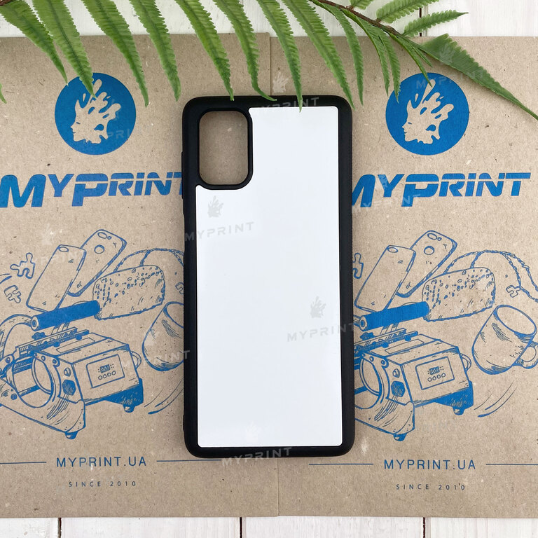Cover for sublimation 2D silicone (TPU) for Samsung M51 black (7342)  Cover for sublimation 2D silicone (TPU) for Samsung M51 black (7342)