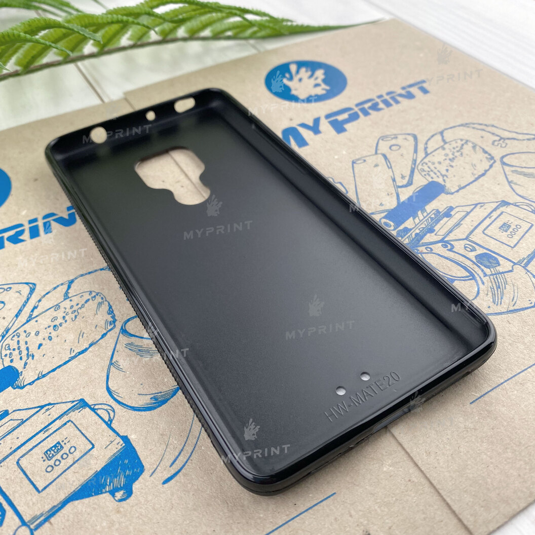 Чехол для сублимации 2D силиконовый (TPU) для Huawei Mate 20 черный (7349) - фото 3 Чехол для сублимации 2D силиконовый (TPU) для Huawei Mate 20 черный (7349) - фото 3 - Заготовки для сублимации