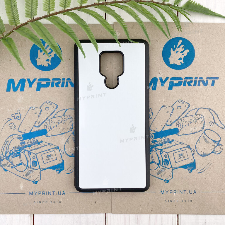 Чехол для сублимации 2D силиконовый (TPU) для Huawei Mate 20X черный (7352)  Чехол для сублимации 2D силиконовый (TPU) для Huawei Mate 20X черный (7352)