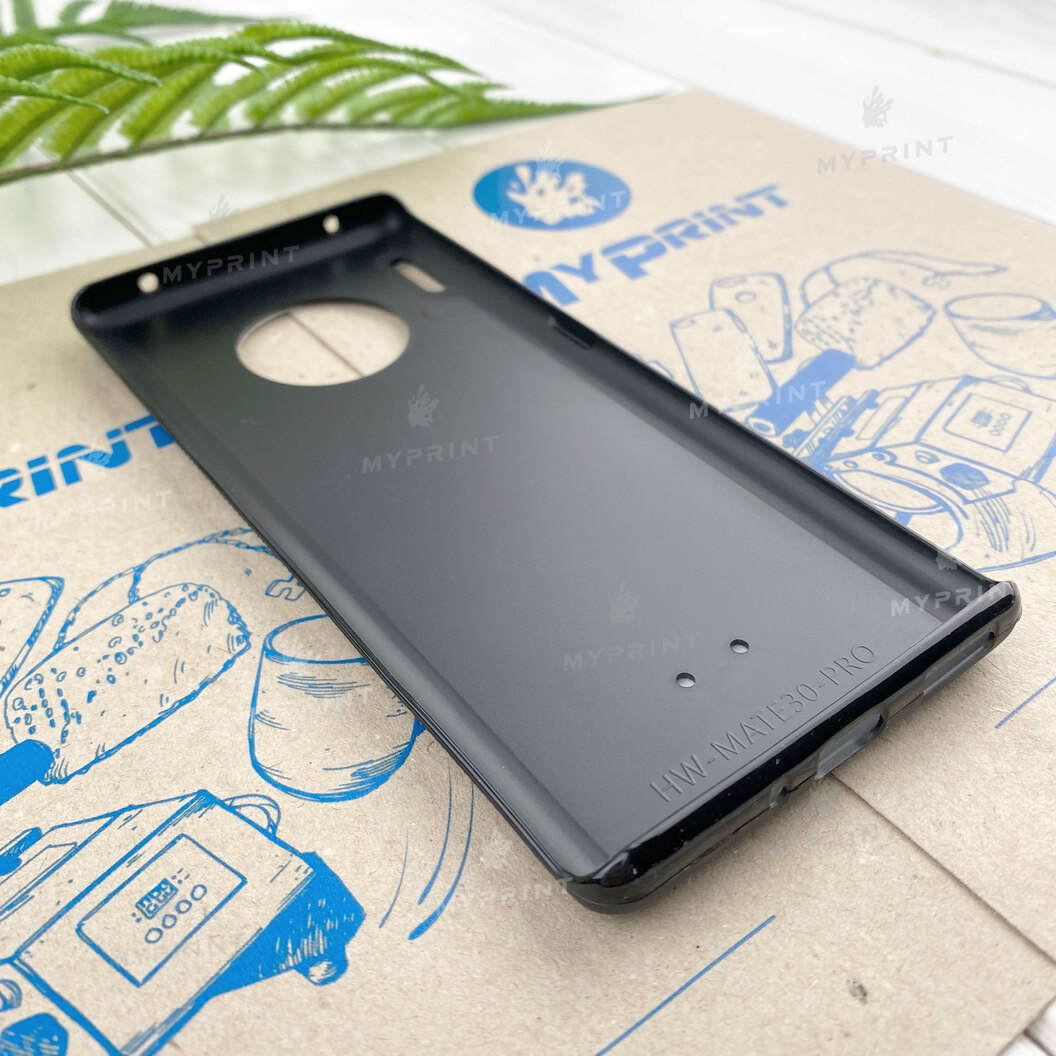 Чохол для сублімації 2D силіконовий (TPU) для Huawei Mate 30 Pro чорний (7354) - фото 3 Чохол для сублімації 2D силіконовий (TPU) для Huawei Mate 30 Pro чорний (7354) - фото 3 - Заготовки для сублімації