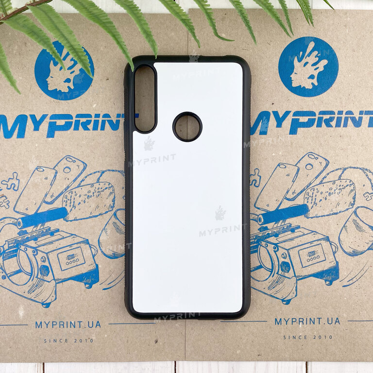 Чохол для сублімації 2D силіконовий (TPU) для Huawei P Smart Z чорний (7347) 