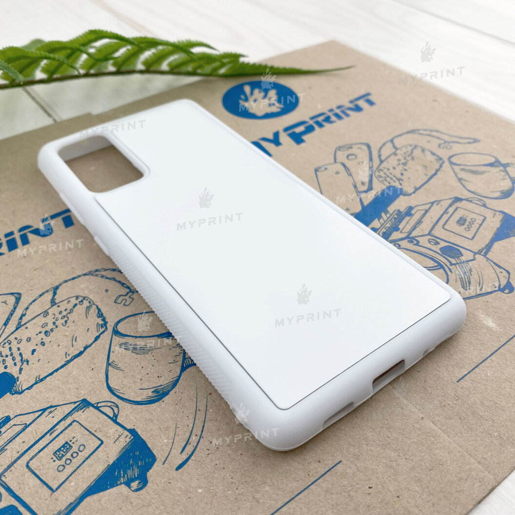Cover for sublimation 2D silicone (TPU) for Samsung S20 FE white (7313) - фото 2 Cover for sublimation 2D silicone (TPU) for Samsung S20 FE white (7313) - фото 2 - Blanks for sublimation
