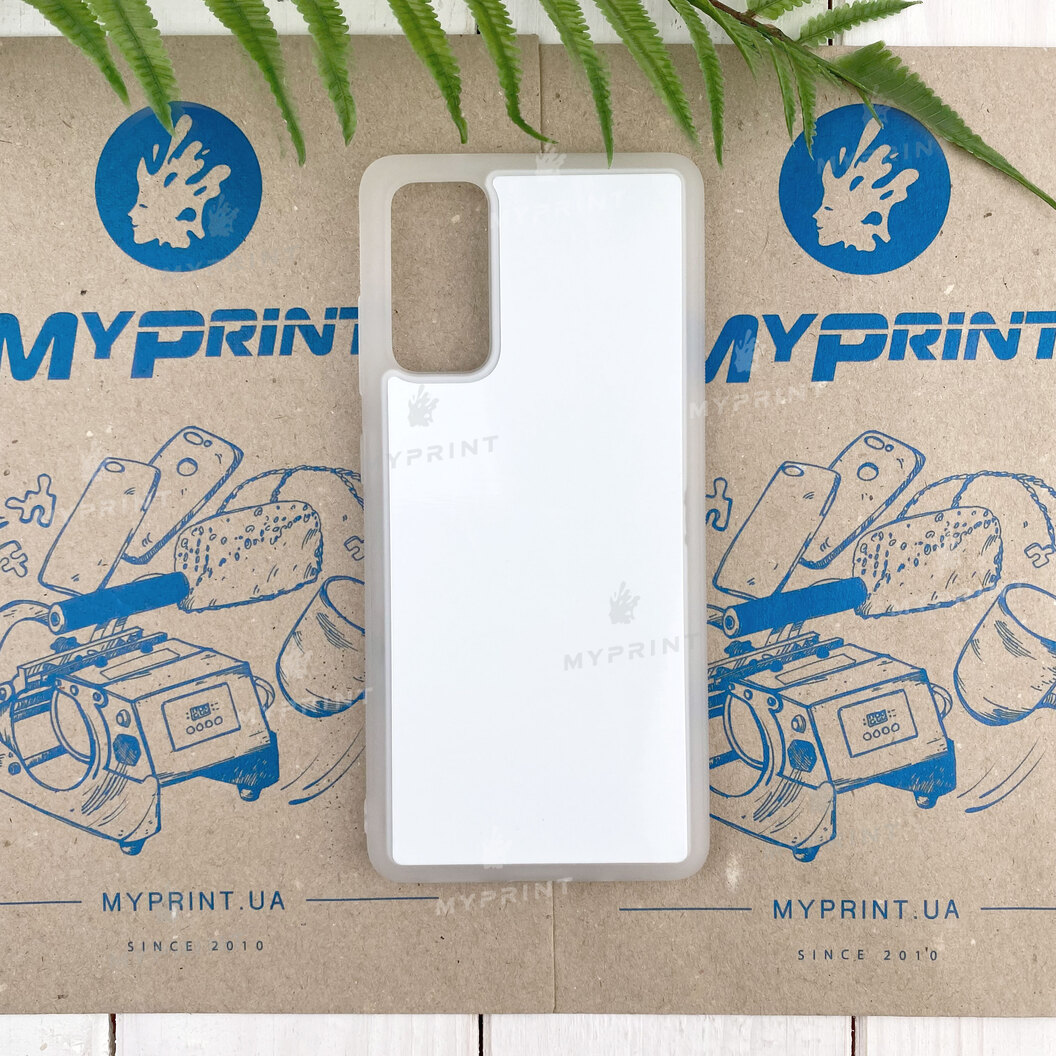 Cover for sublimation 2D silicone (TPU) for Samsung S20 FE transparent (7314) - фото 1 Cover for sublimation 2D silicone (TPU) for Samsung S20 FE transparent (7314) - фото 1 - Blanks for sublimation