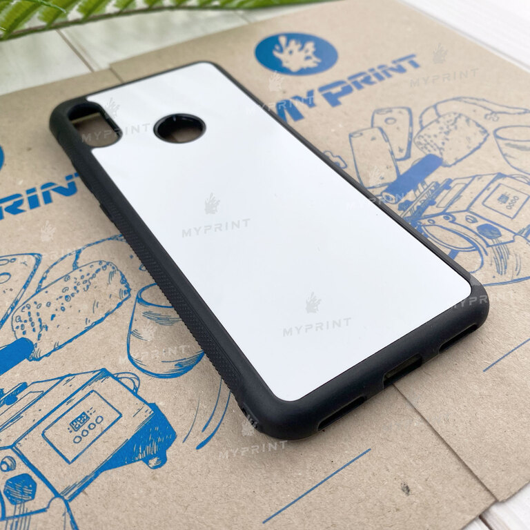 Чохол для сублімації 2D силіконовий (TPU) для Huawei Y6 2019 чорний (7348) 