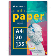 Фотобумага My Print глянцевая 135 г/м², A4, 20 листов (7698) - фото 1 Фотобумага My Print глянцевая 135 г/м², A4, 20 листов (7698) - фото 1 - Расходные материалы для печати