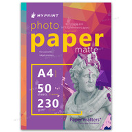 Фотобумага My Print матовая 230 г/м², A4, 50 листов (7705) - фото 1 - Расходные материалы для печати