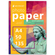 Photo paper My Print self-adhesive glossy 135 g / m², A4, 50 sheets (7721) - фото 1 Photo paper My Print self-adhesive glossy 135 g / m², A4, 50 sheets (7721) - фото 1 - Consumables for printing