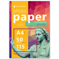 Photo paper My Print self-adhesive glossy 115 g / m², A4, 50 sheets (7722) - фото 1 Photo paper My Print self-adhesive glossy 115 g / m², A4, 50 sheets (7722) - фото 1 - Consumables for printing