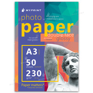 Фотобумага My Print глянцевая двусторонняя 230 г/м², A3, 50 листов (7743) - фото 1 Фотобумага My Print глянцевая двусторонняя 230 г/м², A3, 50 листов (7743) - фото 1 - Расходные материалы для печати