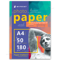 Photo paper My Print glossy double-sided 180 g / m², A4, 50 sheets (7745) - фото 1 - Consumables for printing